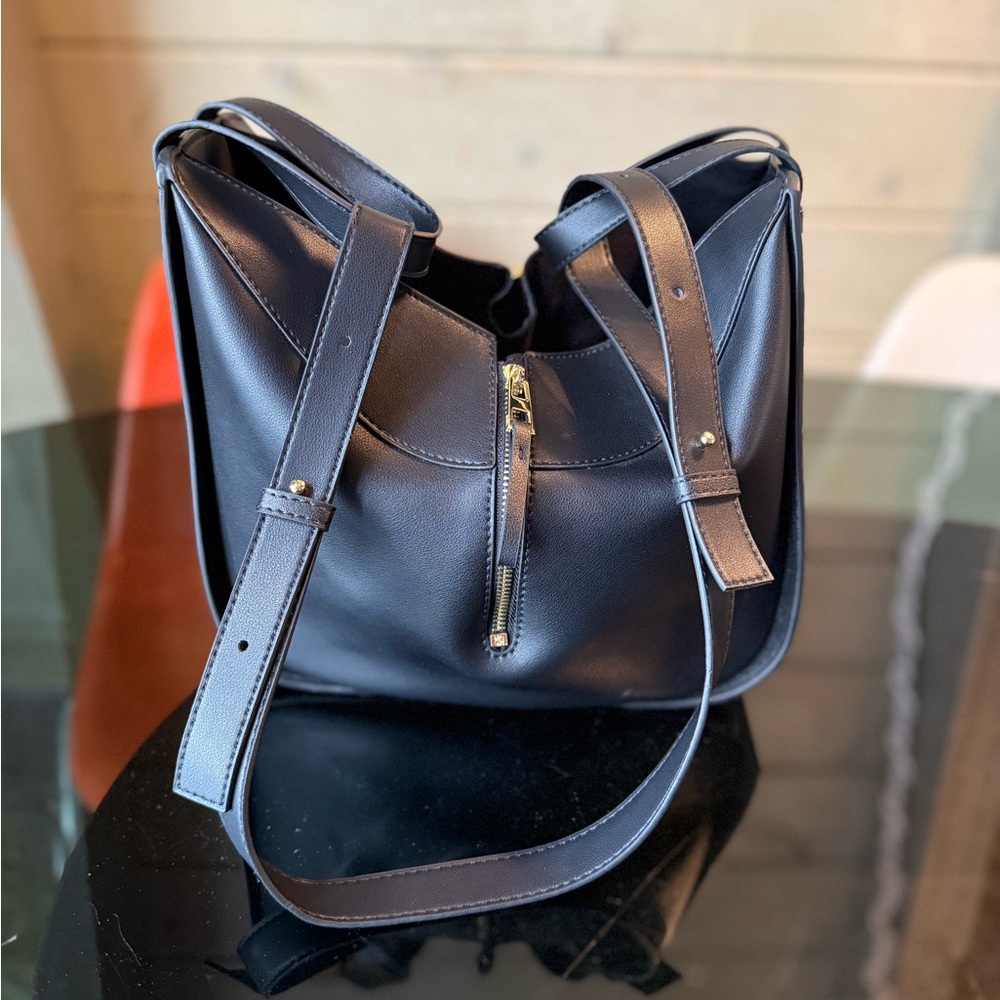 Loewe Black Leather Shoulder Bag Brand New!